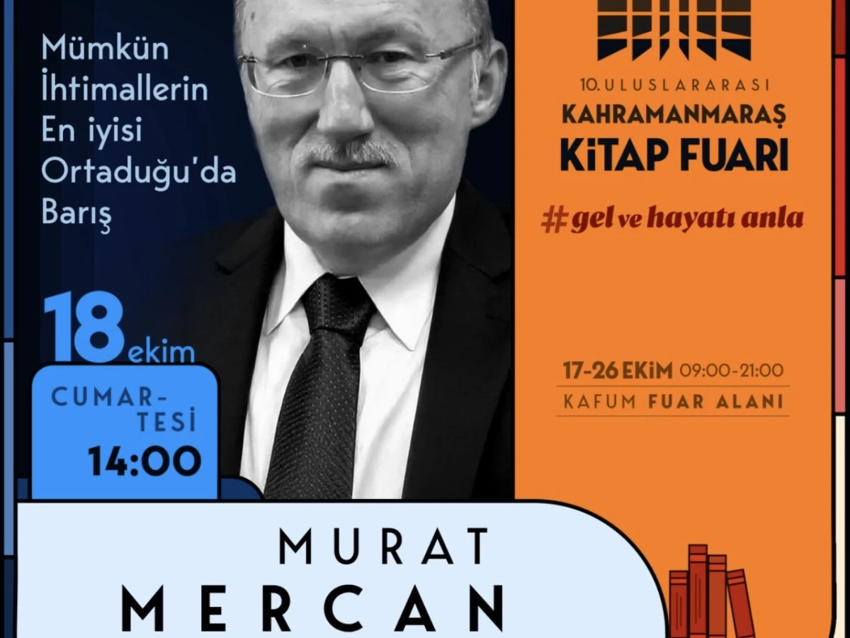 10. Uluslararası Kahramanmaraş Kitap Fuarı’nda İkinci Gün Dopdolu Geçecek