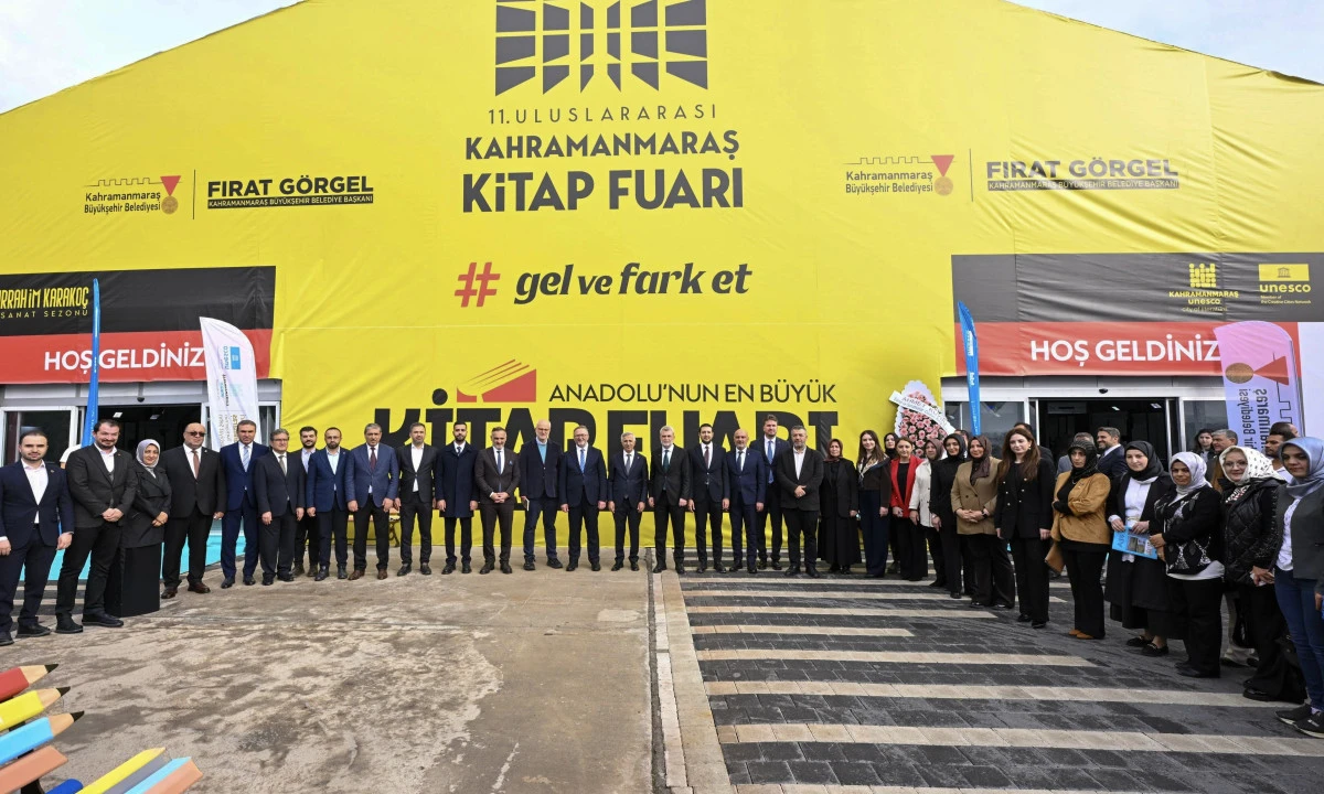 11. Uluslararası Kahramanmaraş Kitap Fuarı Ziyaret&ccedil;i Sayısı 400 Bini Aştı