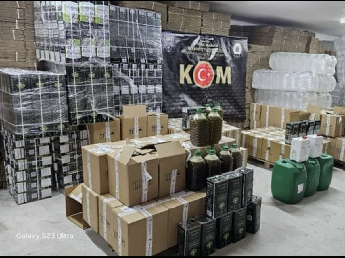 3 Ton Zeytinyağını 23 Tona &Ccedil;ıkarmışlar! Allah Sizi?