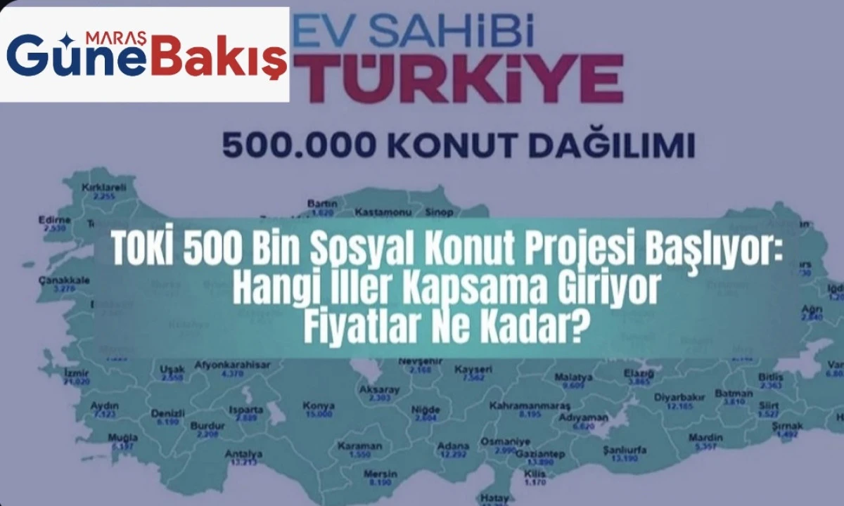 500 Bin Sosyal Konut İçin Başvurular Başlıyor: İşte Gün Gün Takvim