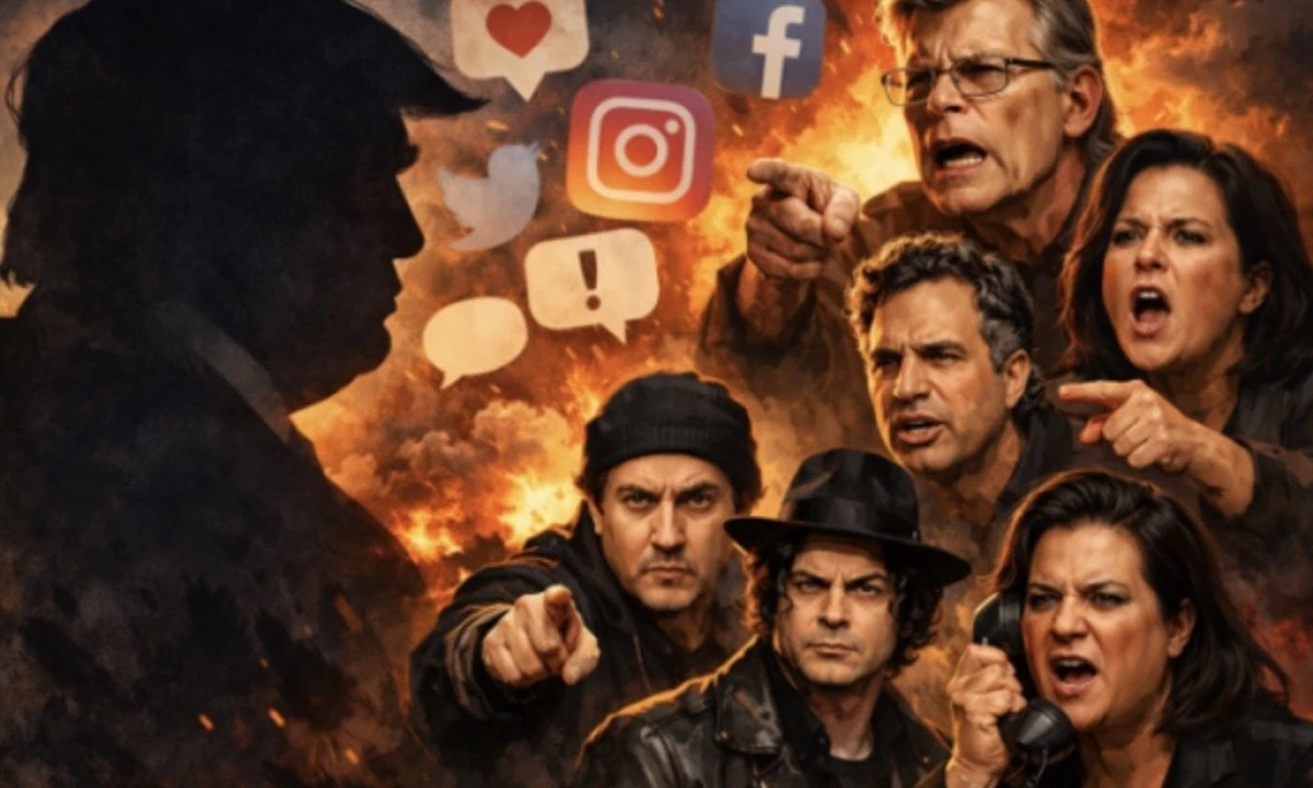 ABD&rsquo;li sanat&ccedil;ılardan Trump&rsquo;a sert eleştiriler:  &lsquo;İran'la savaşa hayır!&rsquo; 