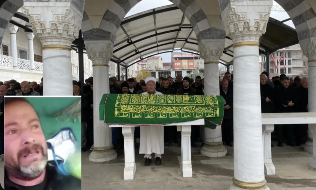 Afşin’de Kendini Yakan Nuh Mercimek Son Yolculuğuna Uğurlandı