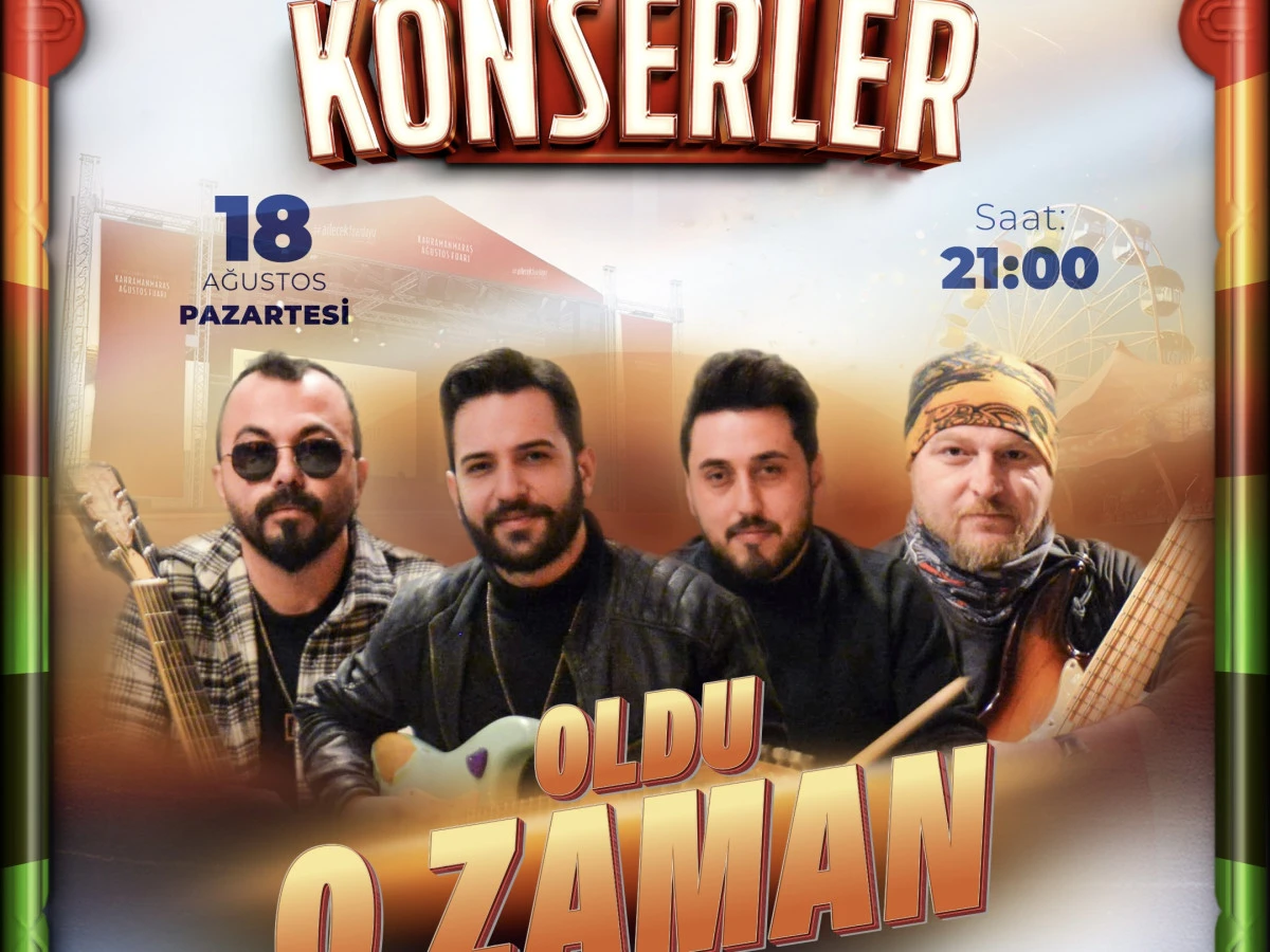 Ağustos Fuarı’nda Sahne “Oldu O Zaman”ın