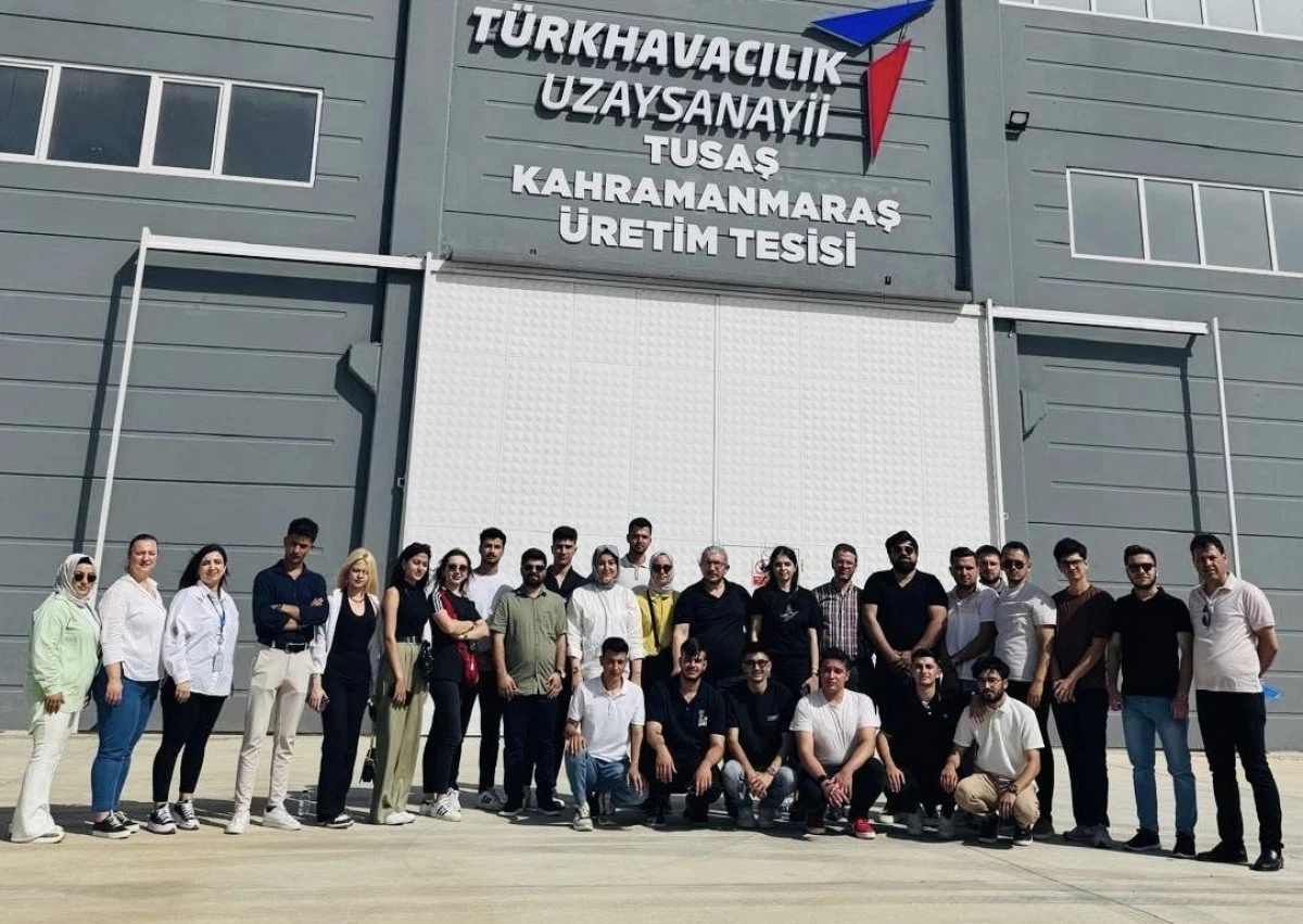 Airbus-TUSAŞ MYO Öğrencileri TUSAŞ Kahramanmaraş Tesisinde Geleceğe Kanat Açtı