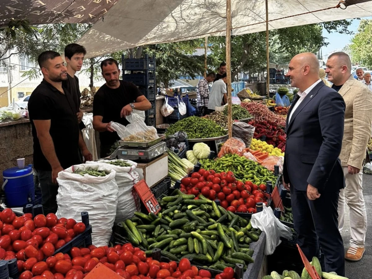 AK Parti İl Başkanı Burak Gül’den Esnaf Ziyareti
