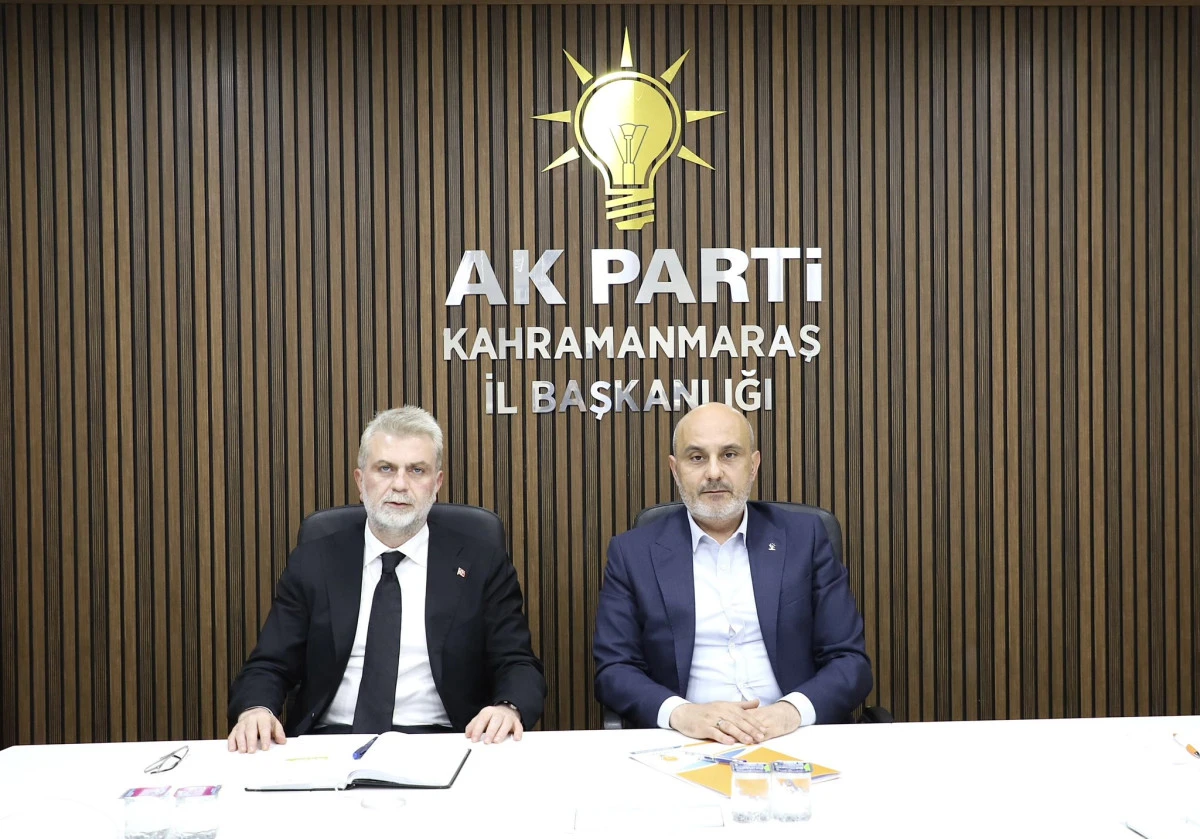 AK Parti İlçe Başkanları Kahramanmaraş’ta İstişare Toplantısında Buluştu
