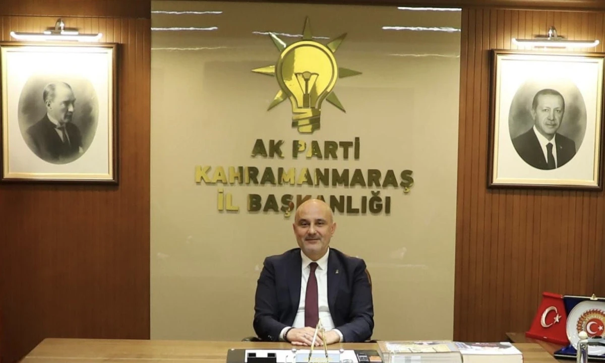 AK Parti Kahramanmaraş İl Başkanı Burak G&uuml;l&rsquo;den Umut Dolu 2026 Mesajı