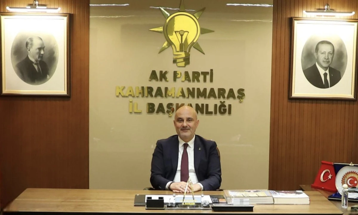 AK Parti Kahramanmaraş İl Başkanı Gül’den 30 Ağustos Zafer Bayramı Mesajı