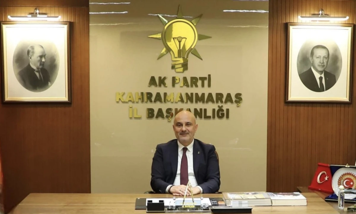 AK Parti Kahramanmaraş İl Başkanı M.Burak G&uuml;l&rsquo;den Kadir Gecesi Mesajı