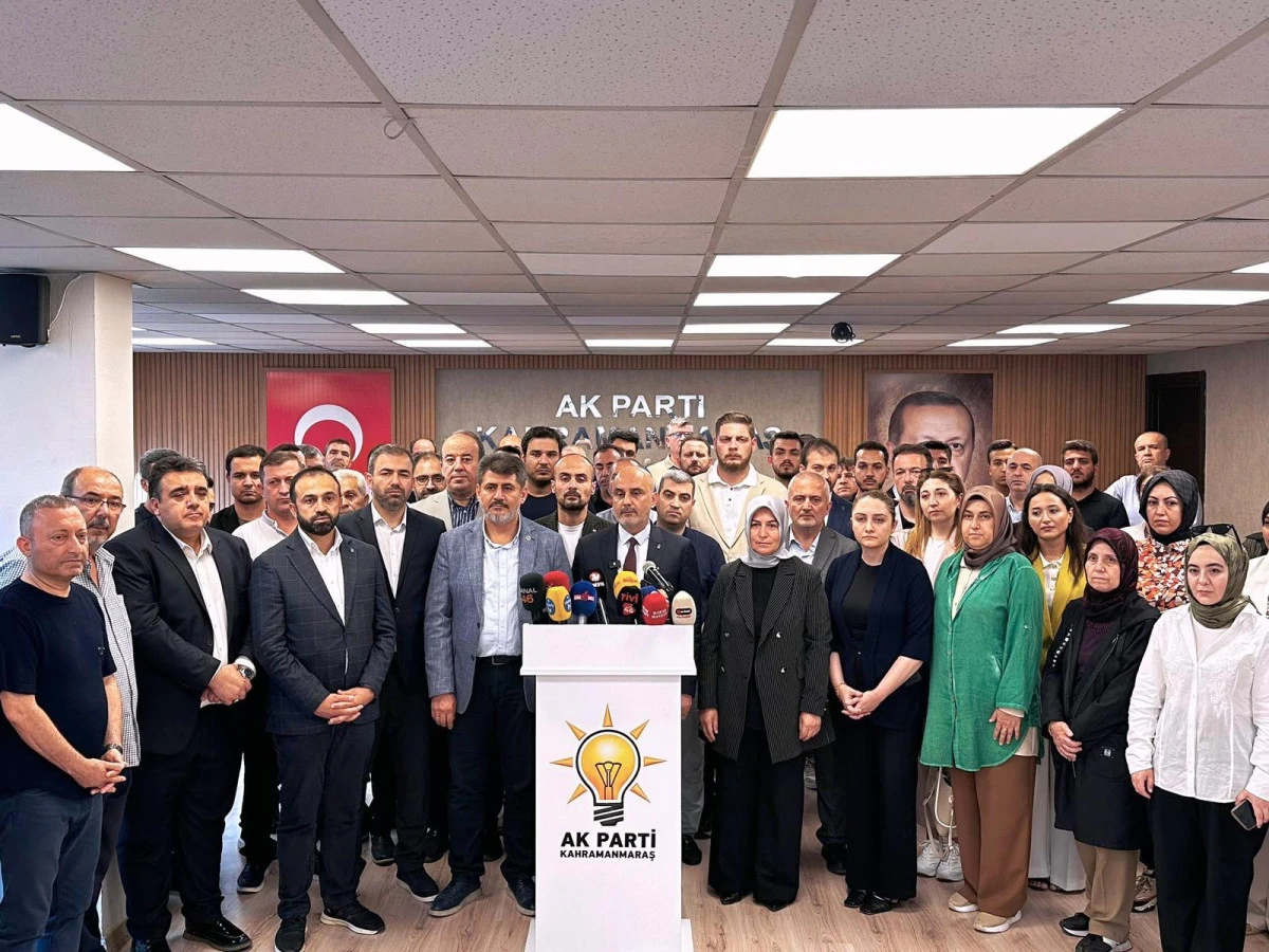 AK Parti’den ‘Terörsüz Türkiye’ Vurgusu: Kahramanmaraş’tan Güçlü Bir Ses Yükseldi