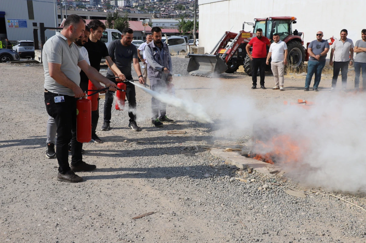 AKEDAŞ’tan Personeline Hayat Kurtaran Tatbikat
