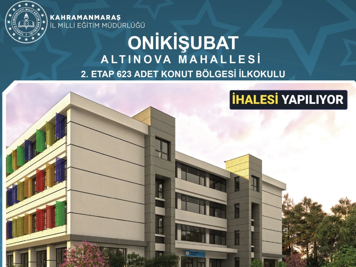 Altınova Mahallesine 24 Derslikli Yeni İlkokul Kazandırılıyor