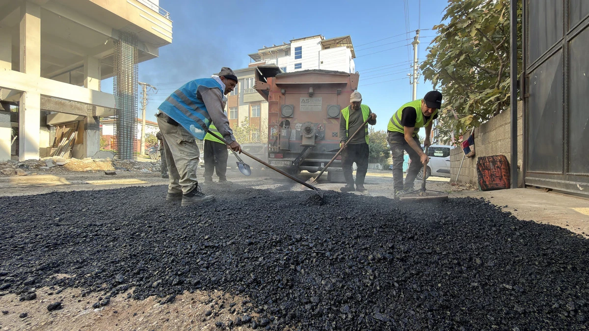 Altyapının Ardından Yol Onarımları da Hızla Devam Ediyor