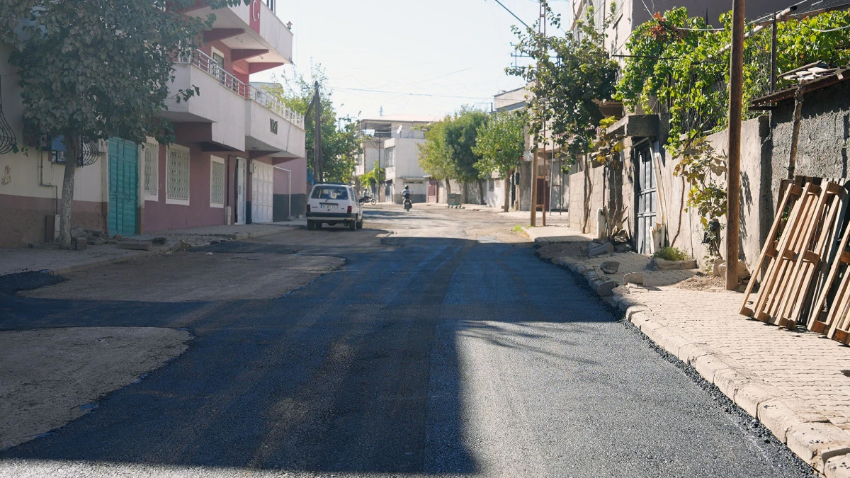 Altyapısı Tamamlanan Yolların Kaplamaları Sokak Sokak Devam Ediyor