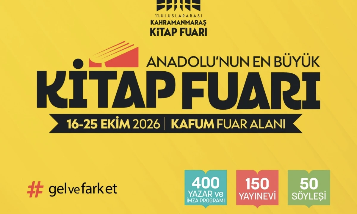 Anadolu&rsquo;nun En B&uuml;y&uuml;k Kitap Fuarı 16 Ekim&rsquo;de Kapılarını Ziyaret&ccedil;ilerine A&ccedil;acak