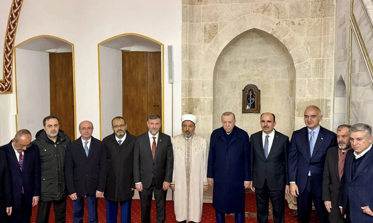 Anadolunun ilk camisi yeniden ibadete a&ccedil;ıldı