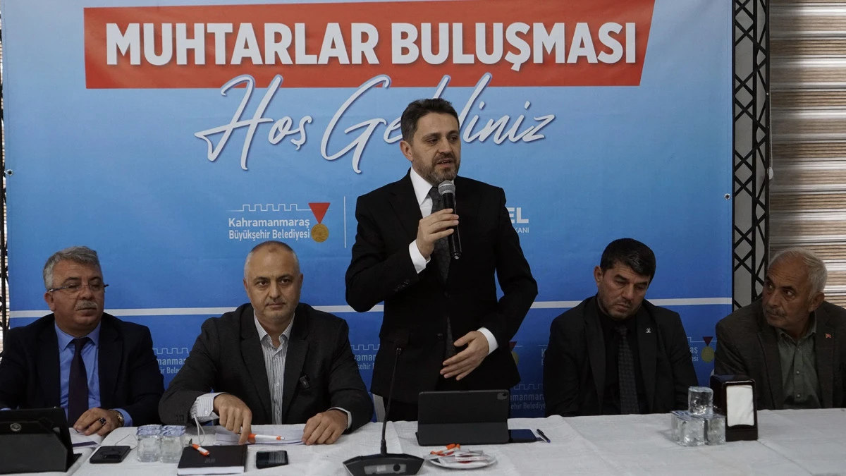 Andırın’ın Geleceği İçin Kritik Buluşma: Muhtarlar Sorunları Paylaştı, Çözümler Konuşuldu
