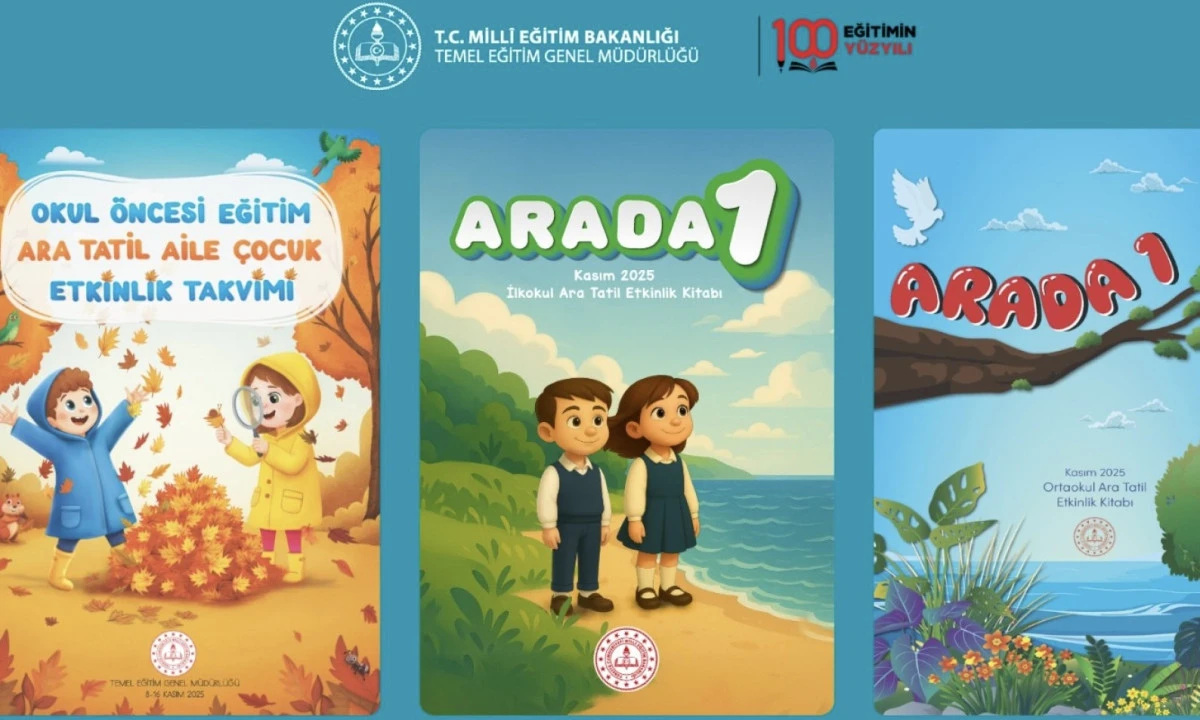 Ara Tatilde Hem Eğlen Hem Öğren: Bakanlık Öğrenciler İçin Renkli Etkinlik Kitaplarını Yayınladı