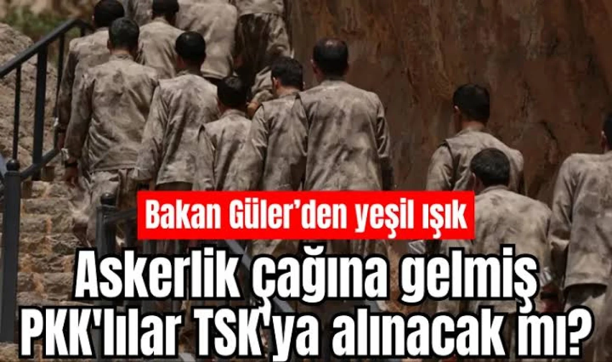 “Askerlik Çağına Gelen PKK’lılar Ne Olacak?” İddiasına Bakanlık Kaynaklı Hukuki Bilgilendirme