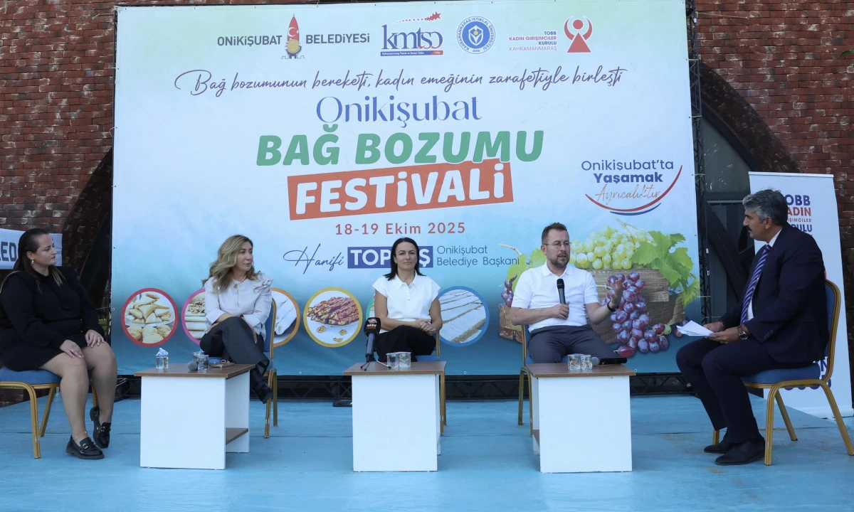 Bağ Bozumu Festivali, gastronomi dünyasının önemli isimlerini bir araya getirdi