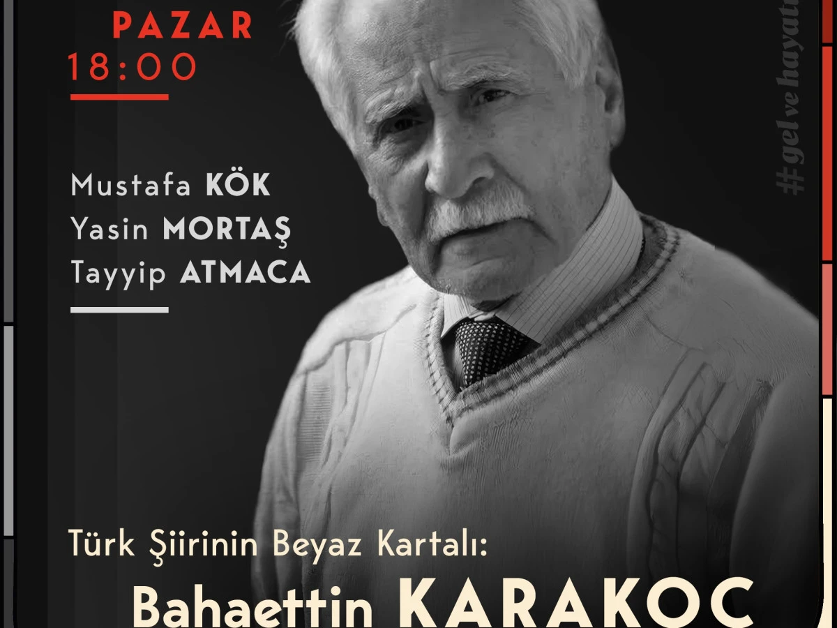 Bahaettin Karakoç, Vefatının Yıl Dönümünde Kitap Fuarı’nda Anılacak