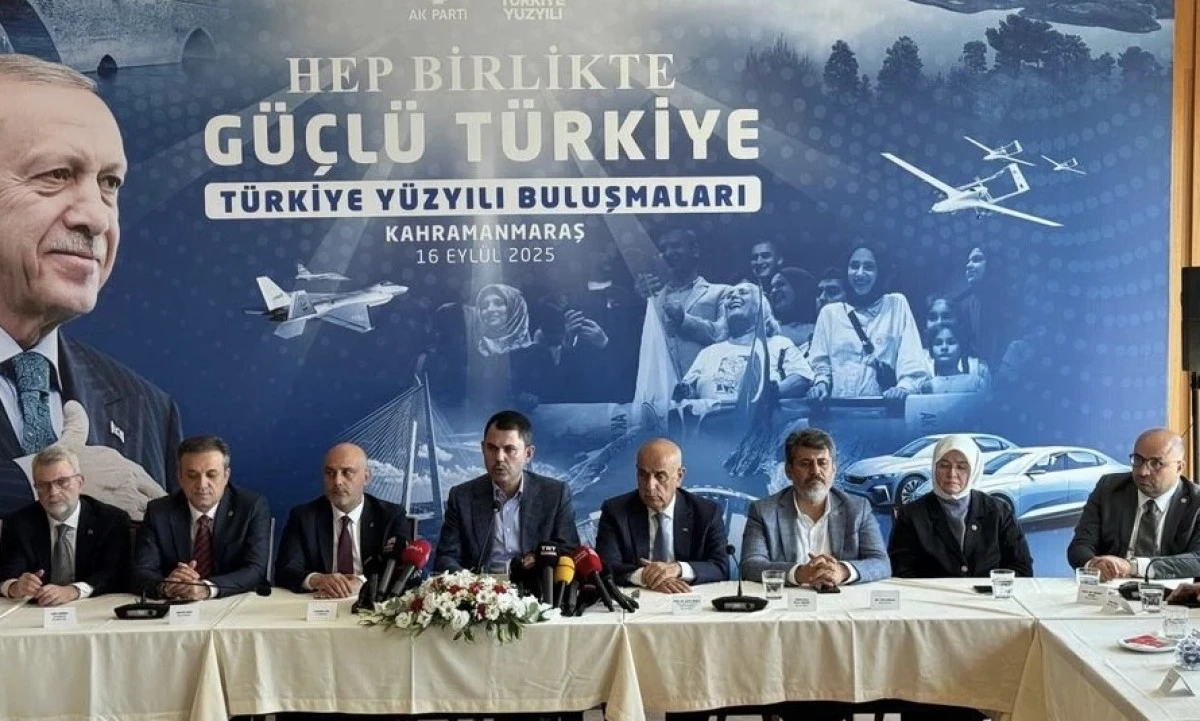 Bakan Murat Kurum Kahramanmaraş’ta: 74 Bin Yeni Konut Yolda, Türkiye Yüzyılı’nda Yeşil Dönüşüm Başlıyor
