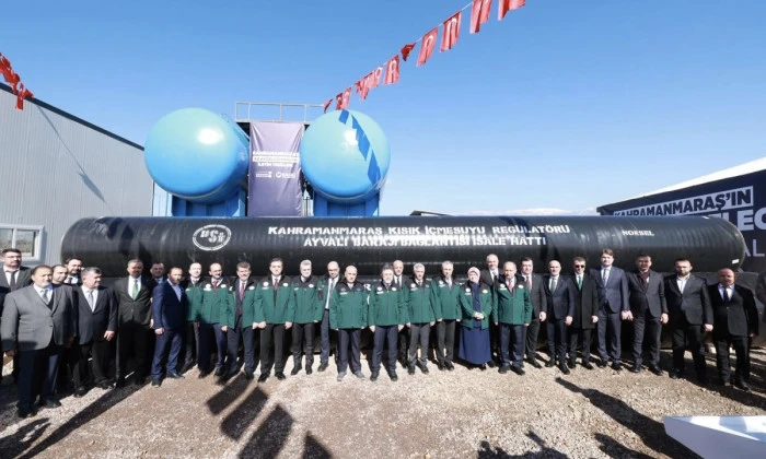 Bakan Yumaklı, Kahramanmaraş&rsquo;ın dev su yatırımını yerinde inceledi! 2030'a kadar su sorunu yaşanmayacak!