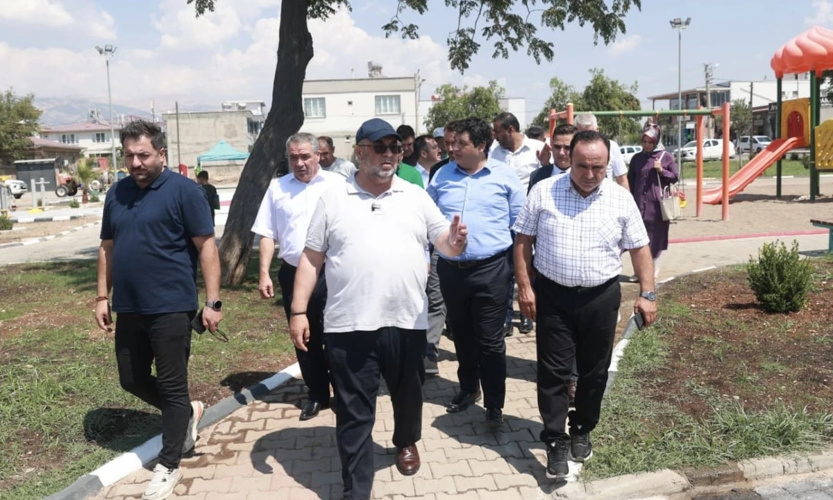 Başkan Akpınar Karaziyaret&rsquo;te Prestij Sokak Projesini İnceledi
