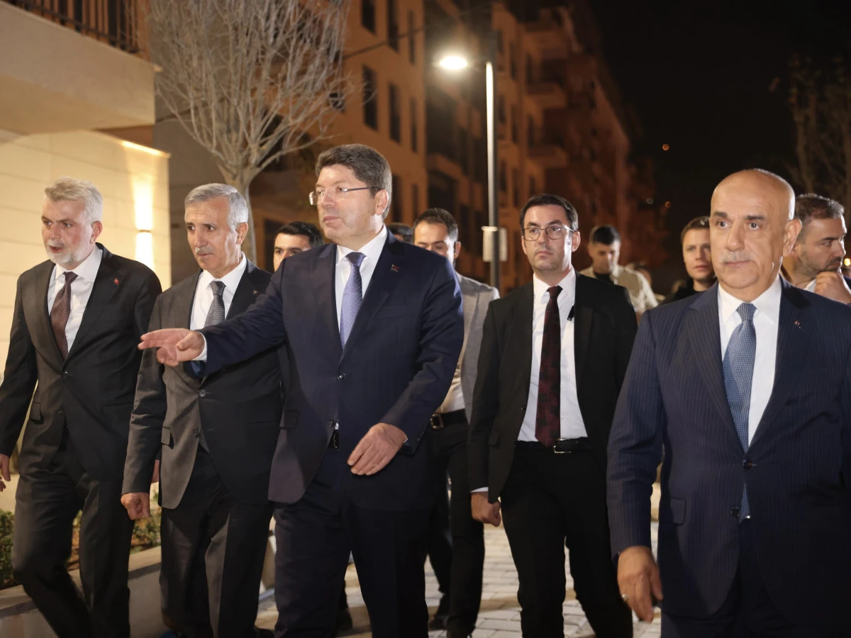 Başkan Görgel, Adalet Bakanı Yılmaz Tunç’u Ağırladı