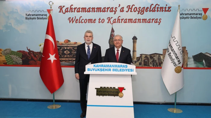 Başkan G&ouml;rgel, Bakan G&uuml;ler&rsquo;i Makamında Ağırladı