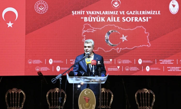 Başkan G&ouml;rgel, ilk iftarda şehit aileleri ve gazilerle bir araya geldi