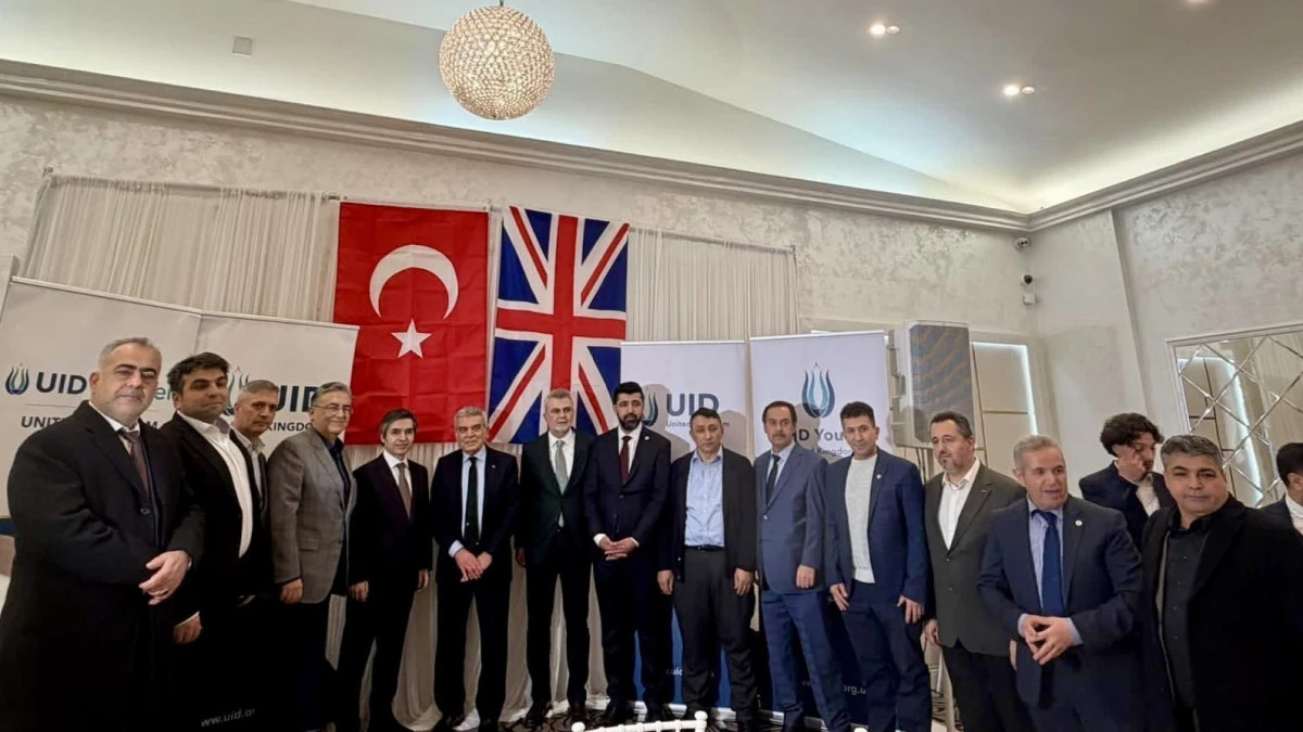 Başkan G&ouml;rgel, İngiltere&rsquo;de birlik sofrasında buluştu