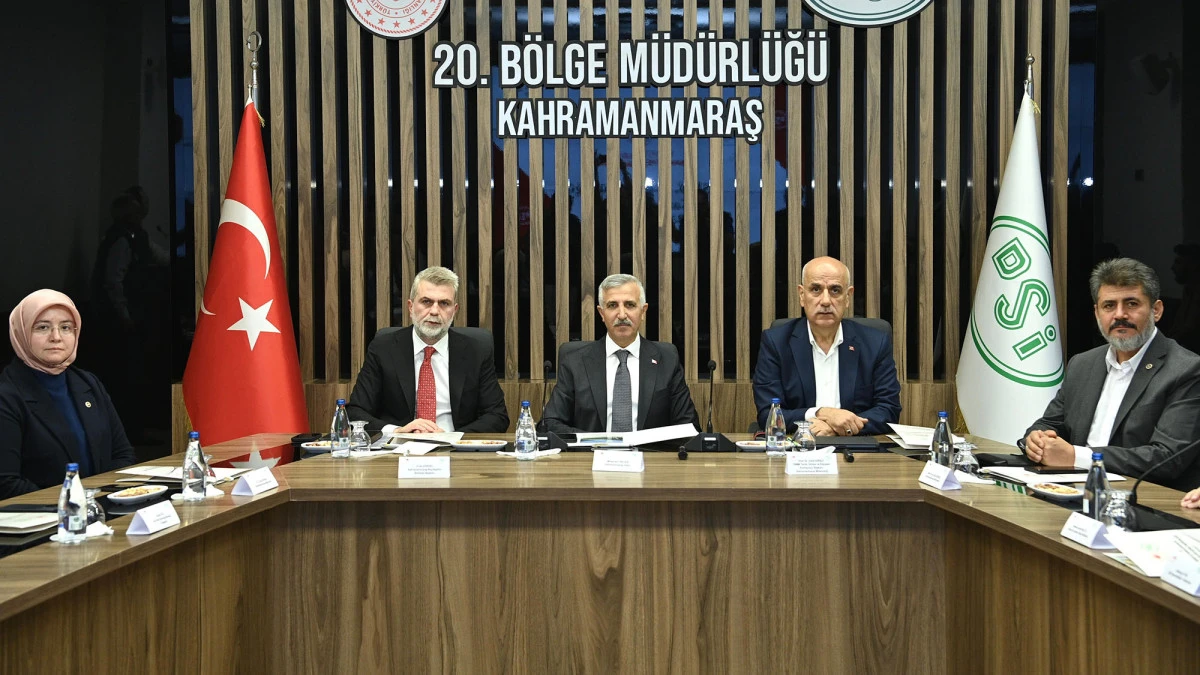 Başkan Görgel: Kahramanmaraş İçmesuyu ve Altyapıda Örnek Şehir Oluyor