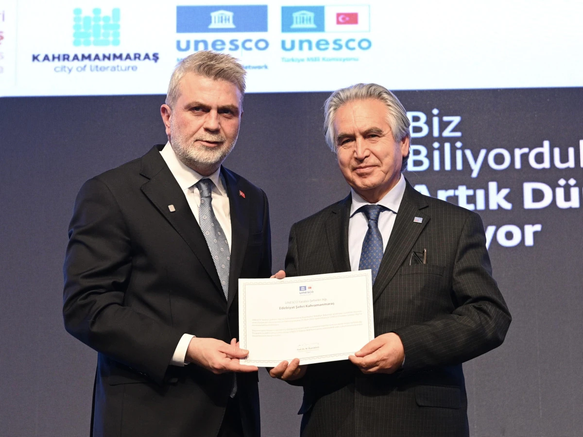 Başkan Görgel: “Kahramanmaraş’ın Edebiyatı Artık Dünyanın Ortak Mirası”