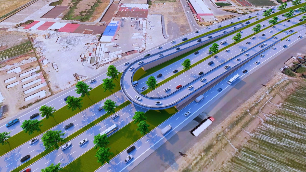 Başkan G&ouml;rgel; &ldquo;Sanayi Kavşağı Hızla Y&uuml;kseliyor&rdquo;