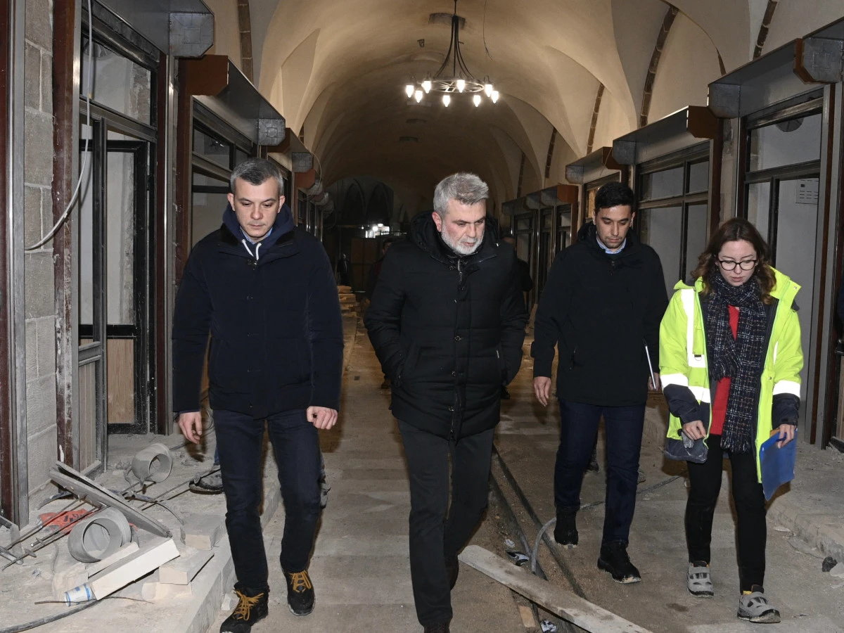 Başkan G&ouml;rgel: &ldquo;Tarihi Kapalı &Ccedil;arşı&rsquo;mızın Restorasyonu Tamamlanıyor&rdquo;