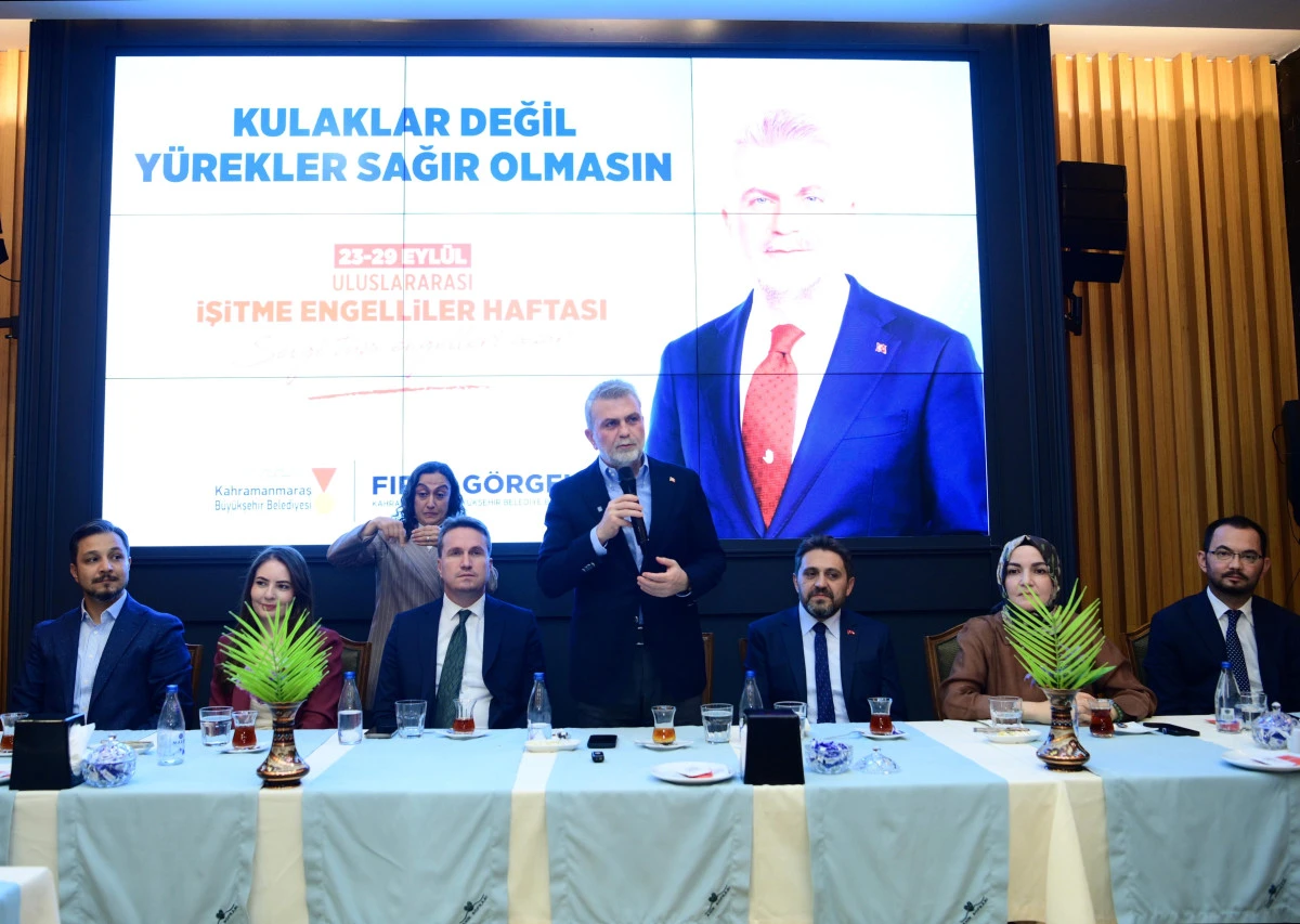 Başkan Görgel’den İşitme Engelliler Haftası’nda Anlamlı Buluşma