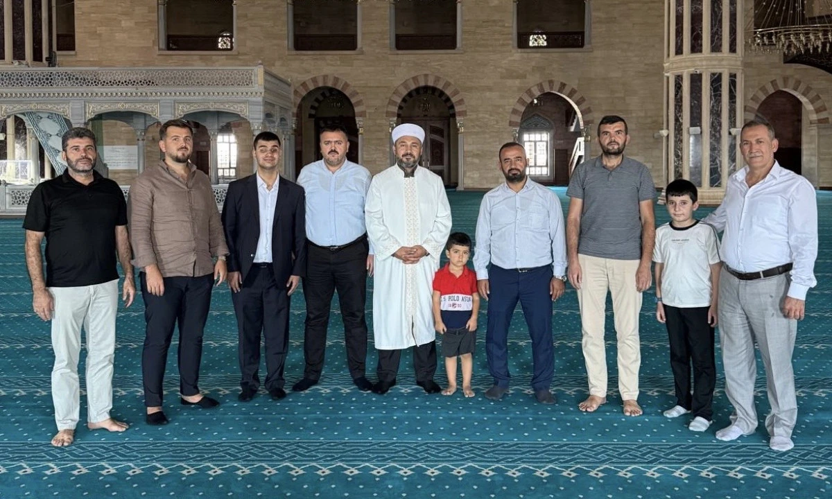 Başkan Yenice&rsquo;den Kurra Hafız Harun Başboğa&rsquo;ya Yeni G&ouml;revinde Ziyaret