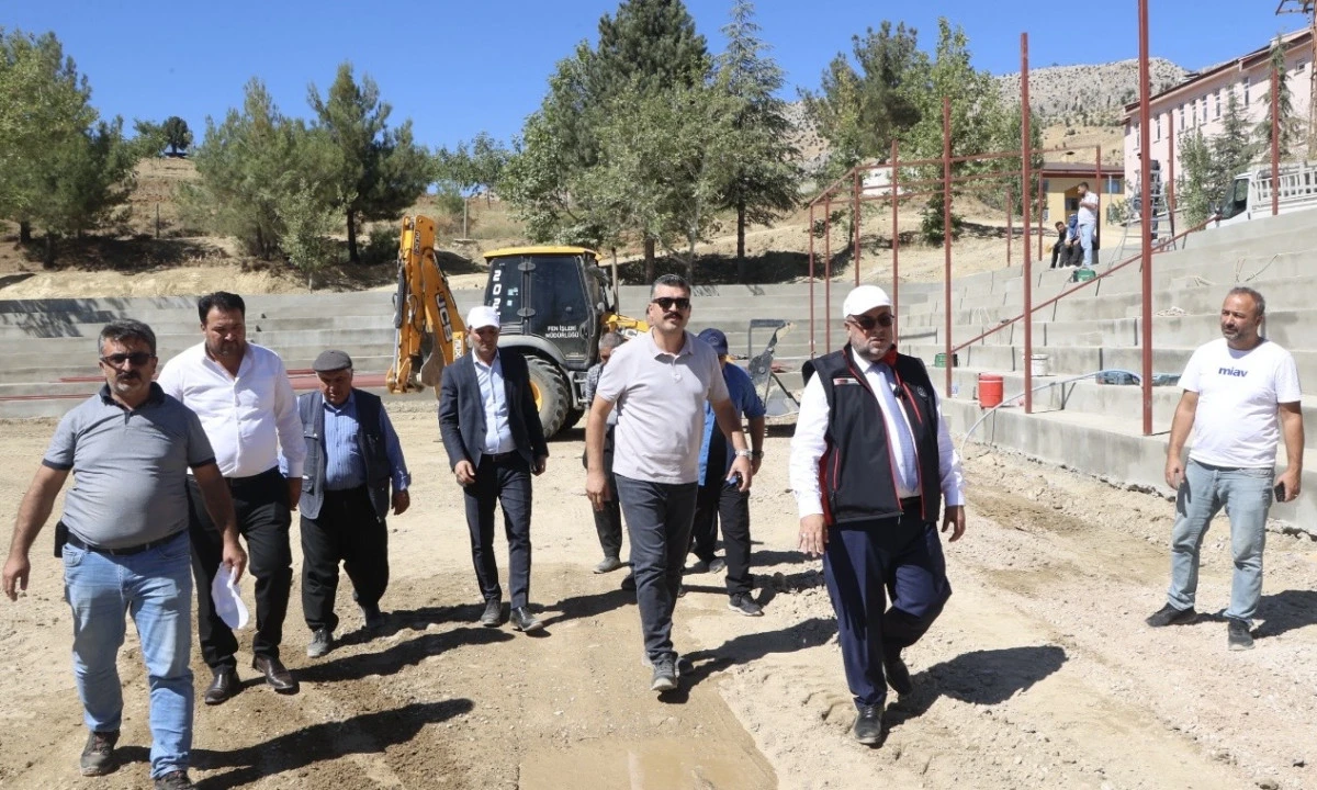 Baydemirli Güreş Sahasında Çalışmalar Aralıksız Sürüyor