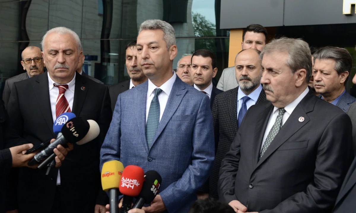 BBP Genel Başkanı Destici&rsquo;den KS&Uuml; Tıp Fak&uuml;ltesi Hastanesi&rsquo;ne Ziyaret