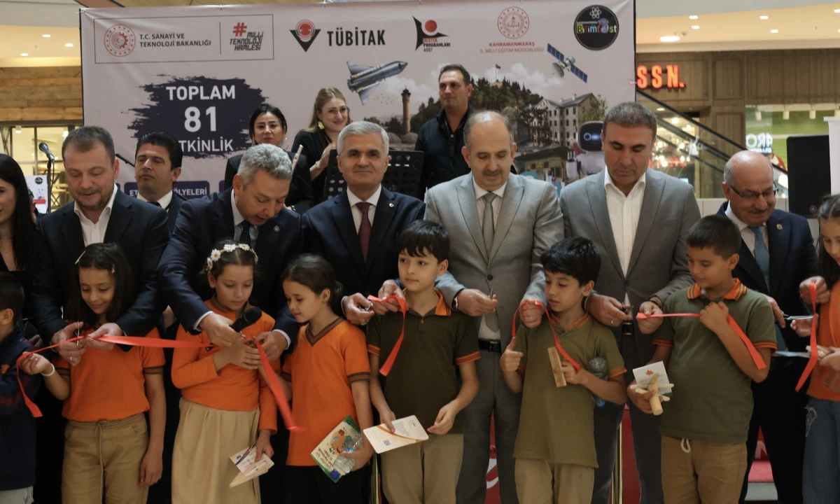 BİLİMFEST Kahramanmaraş Bilimseverlerle Buluşmak &uuml;zere kapılarını a&ccedil;tı.