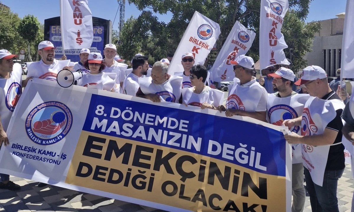 Birleşik Kamu-İş’ten Hükümete Sert Tepki: “Ya İnsani Ücretler Ya Meydanlar!”