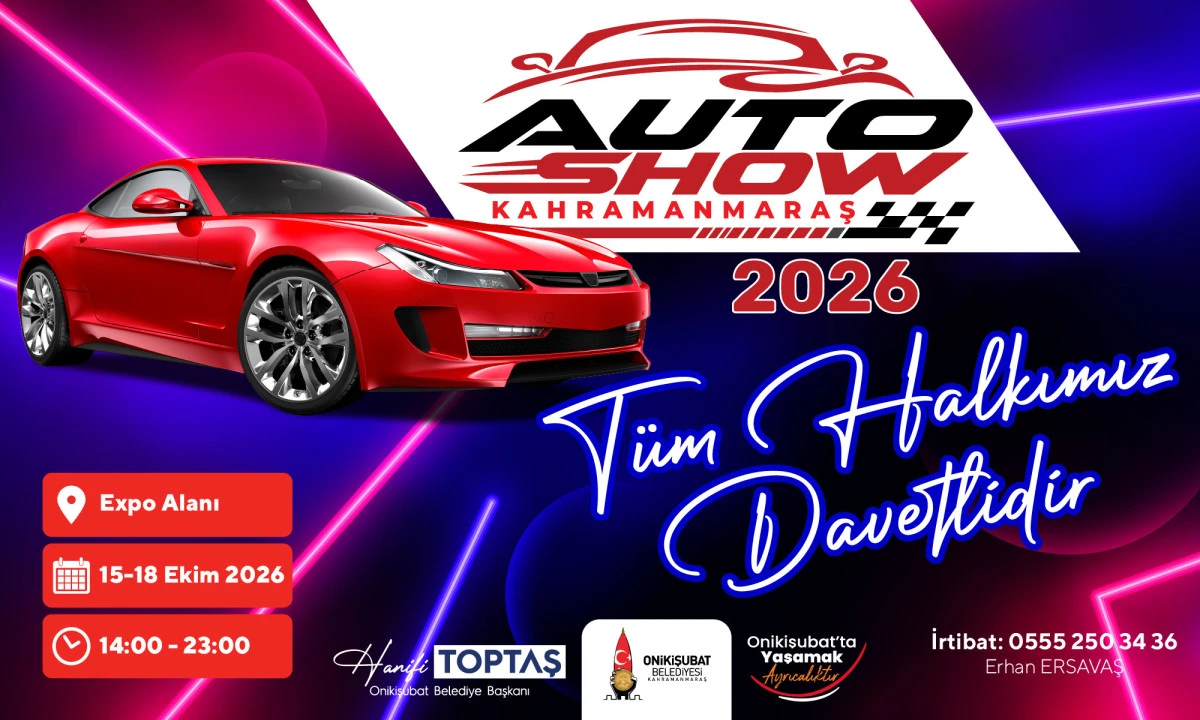 B&ouml;lgenin en b&uuml;y&uuml;k Auto Show&rsquo;u ikinci kez Kahramanmaraş&rsquo;ta kapılarını a&ccedil;ıyor!