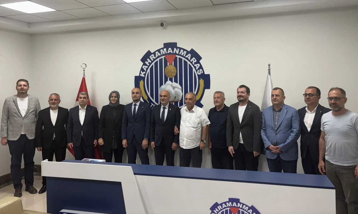 Burak G&uuml;l ve Mustafa Narlı Kahramanmaraş Ekonomisini G&ouml;r&uuml;şt&uuml;
