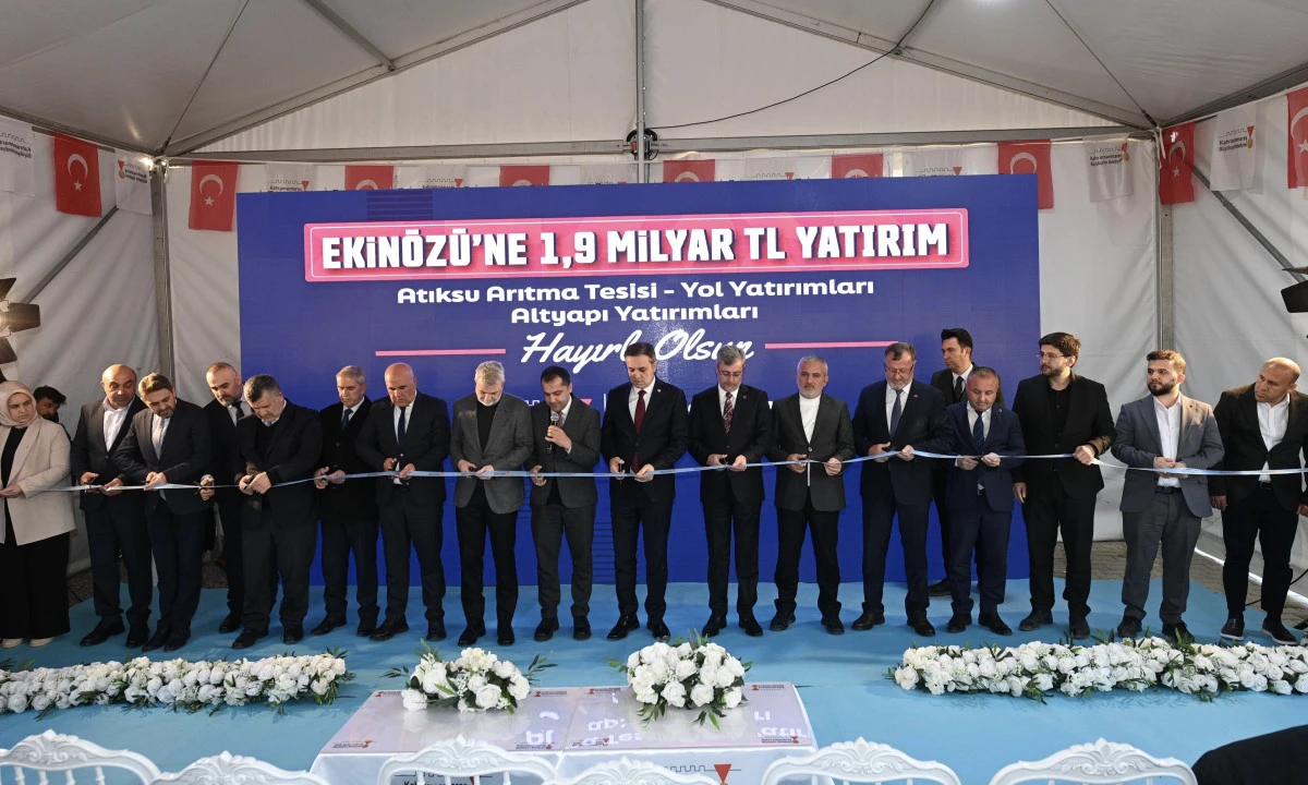 B&uuml;y&uuml;kşehir Belediyesi&rsquo;nin Ekin&ouml;z&uuml; Yatırımlarının A&ccedil;ılışı Yapıldı