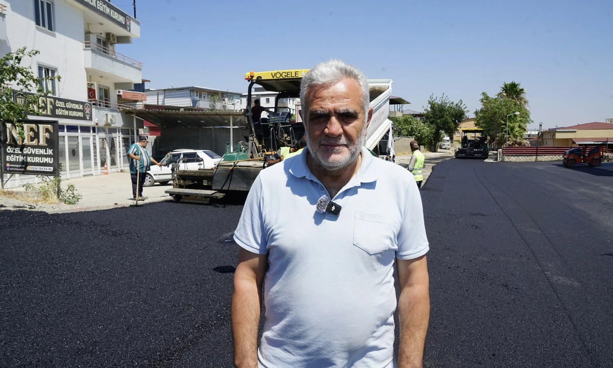B&uuml;y&uuml;kşehir, Dulkadiroğlu&rsquo;nda Asfalt Mesaisini Kesintisiz S&uuml;rd&uuml;r&uuml;yor