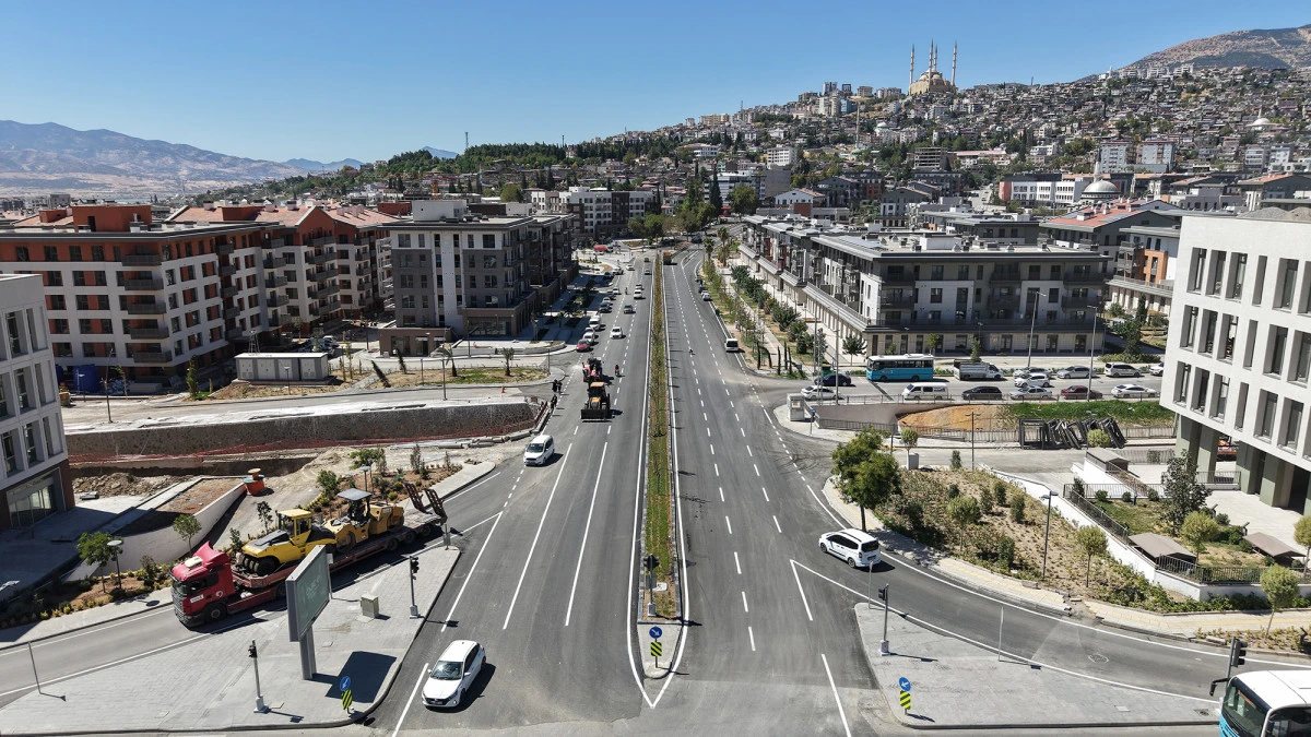 B&uuml;y&uuml;kşehir, Kuddusi Baba Bulvarı&rsquo;nda ilk etap &ccedil;alışmalarını tamamladı