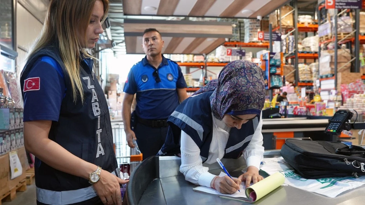 Büyükşehir Zabıtası Ürün Denetiminde