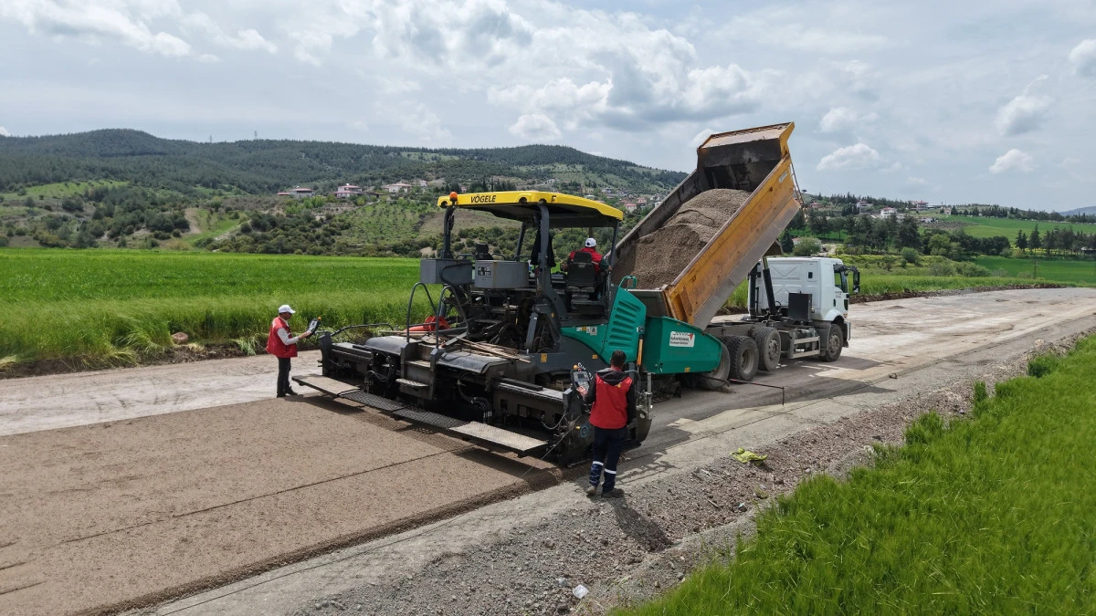 B&uuml;y&uuml;kşehir&rsquo;den Elmalar &ndash; &Ccedil;okyaşar&rsquo;a daha geniş, daha g&uuml;venli yol