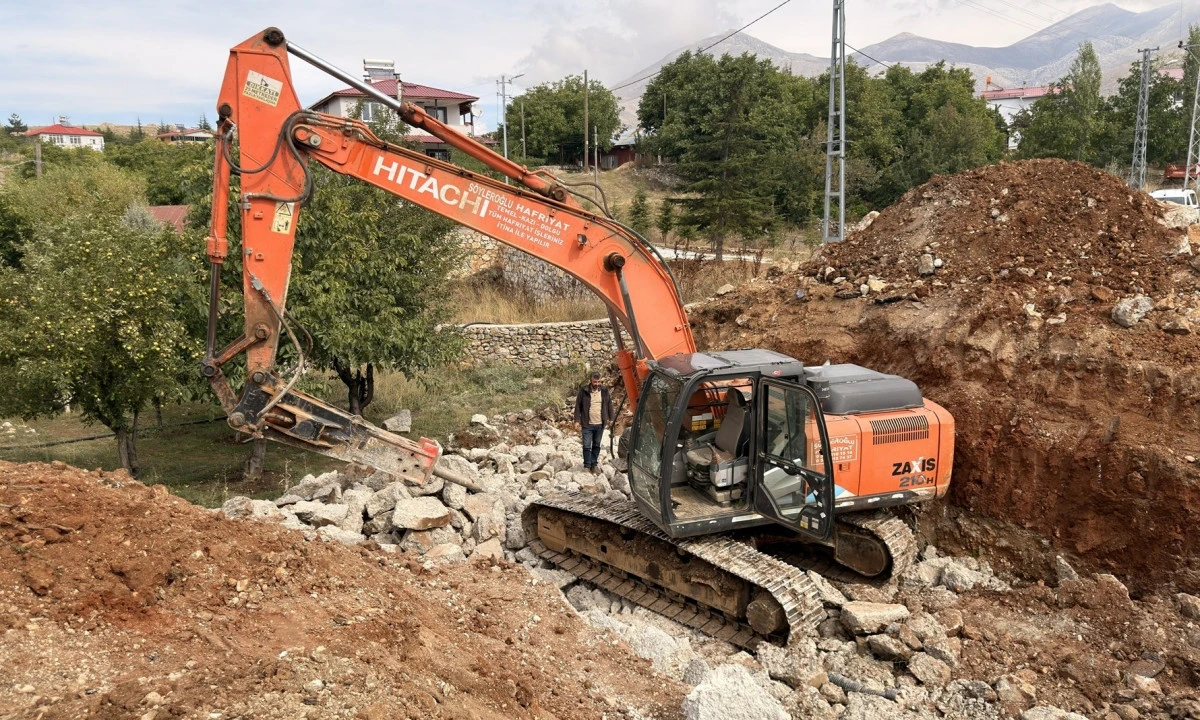 B&uuml;y&uuml;kşehir&rsquo;den G&ouml;ksun Kırsalında K&ouml;pr&uuml; Menfez Yatırımı